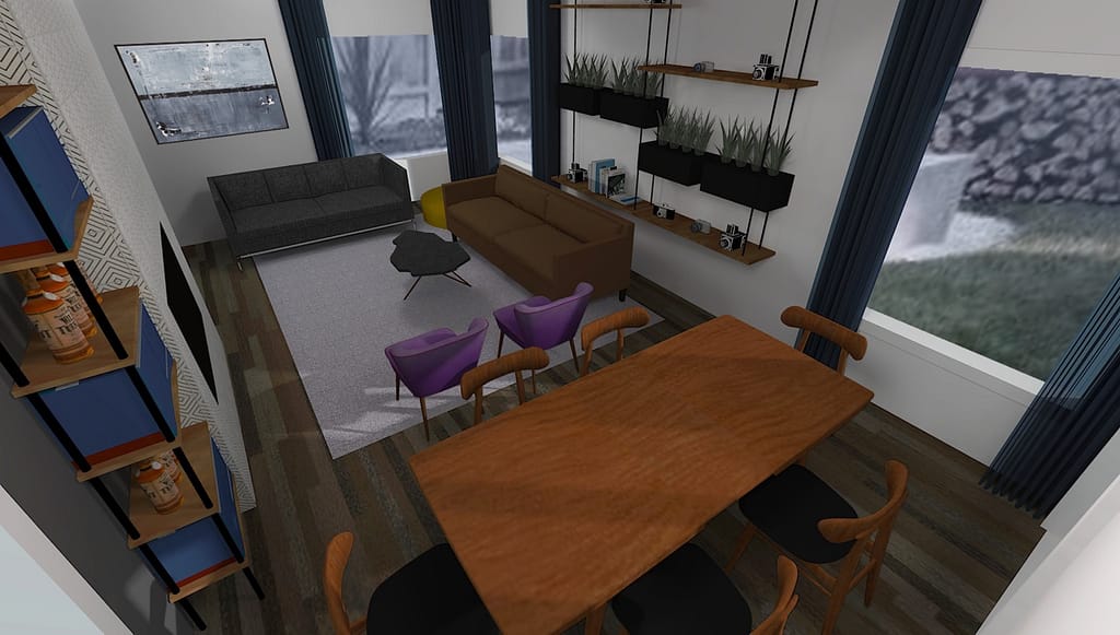 Living area design